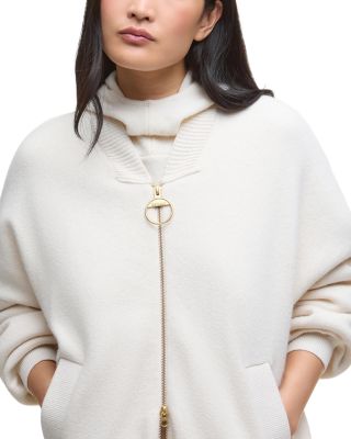 Milda Knitted Bomber Jacket