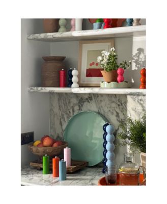 Eau De Nil Grande Bobbin Lacquered Salt or Pepper Mill