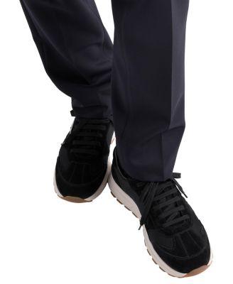  Men's Prax Suede and Re-Nylon Sneakers