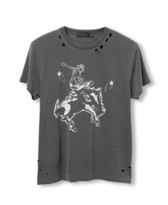 Junk Food Clothing - Women's Aint My First Rodeo Vintage Destroy Tee