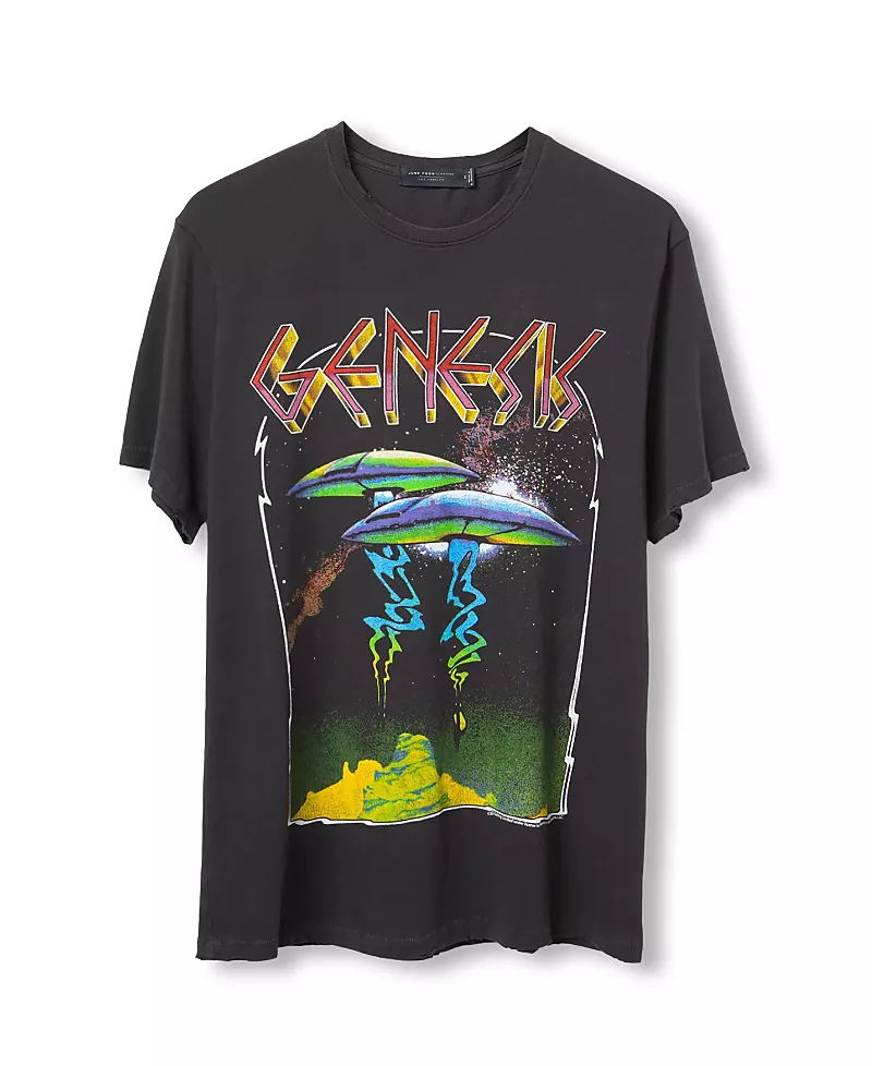 Junk Food Clothing Unisex Genesis Ufo Vintage Tee