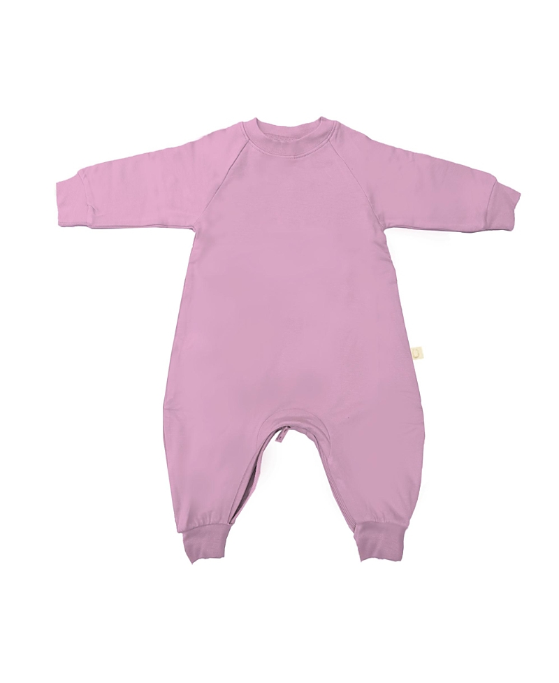 Gunamuna Unisex Fleece Jumpuit - Baby In Pink