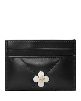 US発★可愛い★【Tory Burch】Kira Clover カードケース Kira Clover Diamond Quilt Card Case: Women's Designer Card