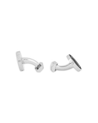 Carbon Redondo Palladium Plated Cufflinks