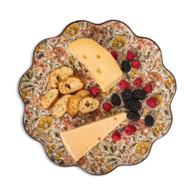 Willa Amber Charger/Platter