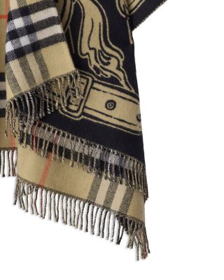 Stormy Knight Wool Cape