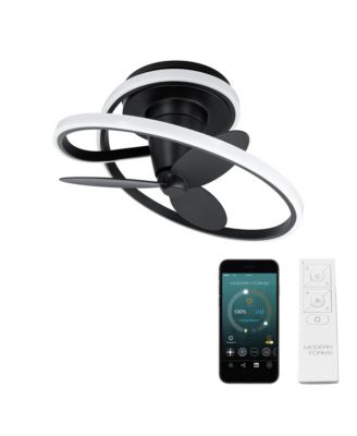 Veloce 28" Selectable 2700-3000-4000-5000K LED Indoor Smart Home Fandelier