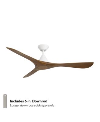 Fans Carve 60in Indoor or Outdoor Smart Home Ceiling Fan