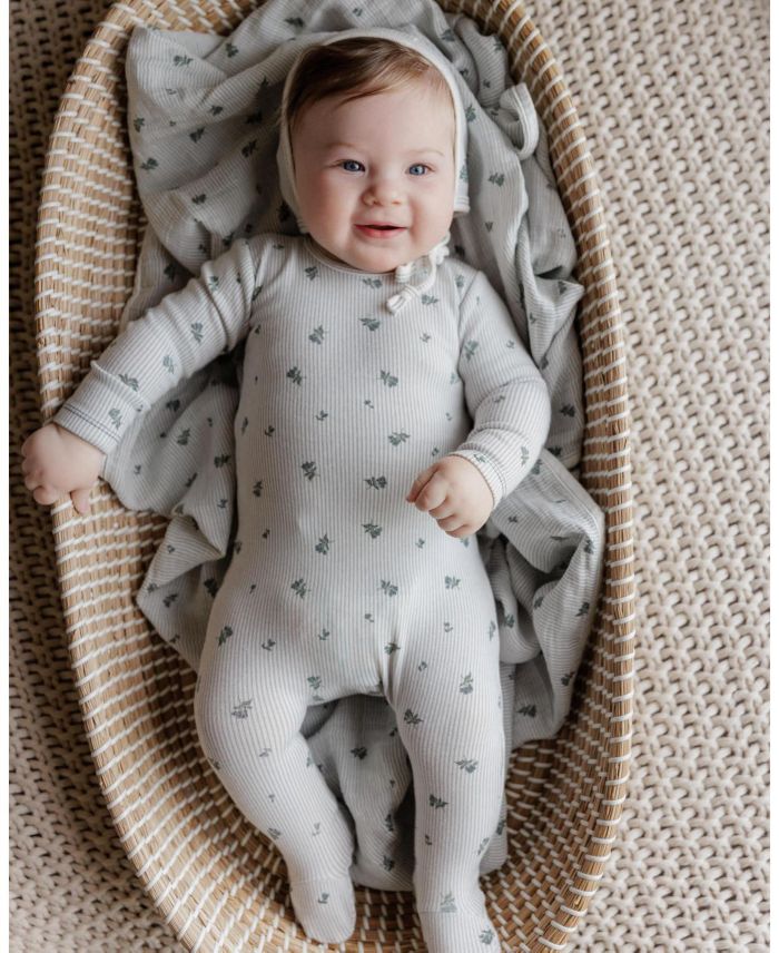 Unisex Berry Collection Footie + Bonnet - Baby