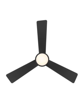 Limited Fans Hug 52in Selectable 2700-3000-4000-5000K LED Indoor or Outdoor Flush Mount Pull Chain Ceiling Fan