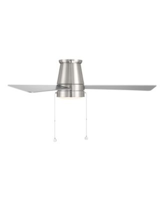 Limited Fans Hug 52in Selectable 2700-3000-4000-5000K LED Indoor or Outdoor Flush Mount Pull Chain Ceiling Fan