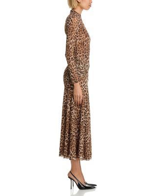 Lea Mesh Midi Dress