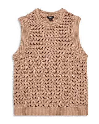 Bryant Crochet Sweater Vest