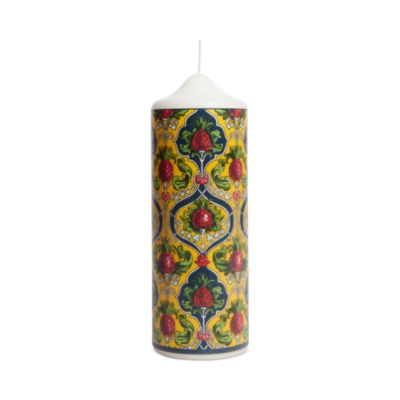 La DoubleJ - Ananas Printed Pillar Candle