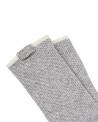 Two Tone Knee High Socks