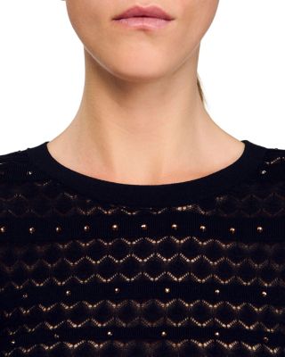 Rhinestone Knit Maxi Dress