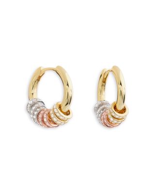 Shashi - Gaia Huggie Hoop Earrings
