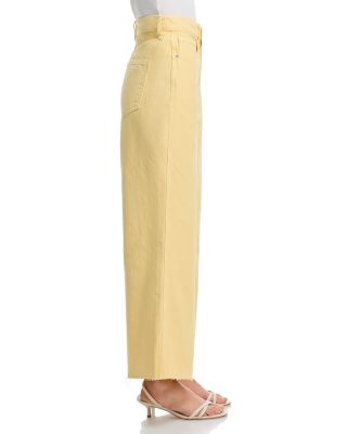 Taylor Cropped High Rise Jeans in Chamomile