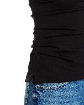 【関税込み】rag & bone ブラック Irina Ponte ベスト rag & bone Irina Sleeveless Ponte Turtleneck Top | Nordstrom