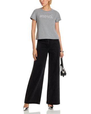 Merci Embellished Tee
