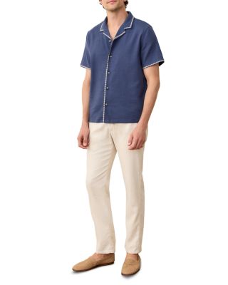 Embroidered Camp Shirt