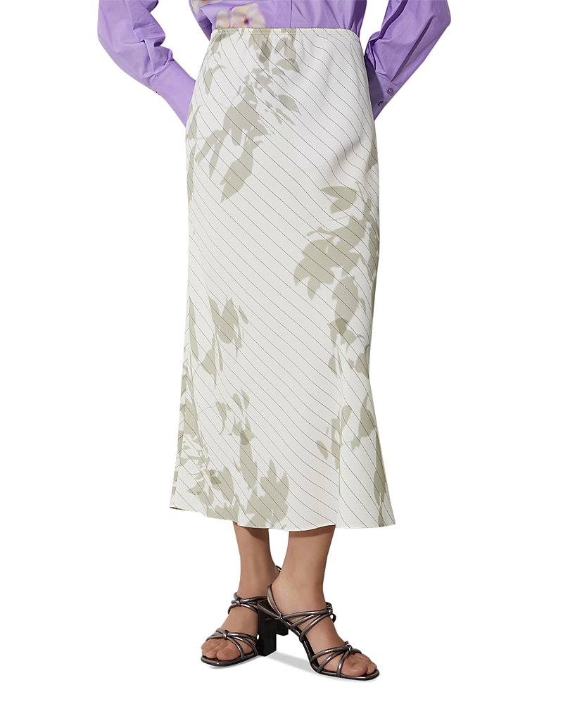 Max & Co . Midi Skirt In Neutral