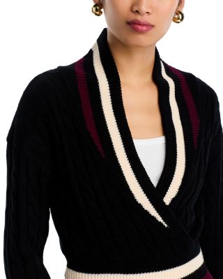 Addison Contrast Stripe Sweater
