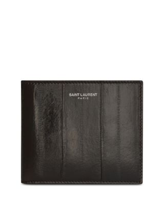 SAINT LAURENT - Eel Leather Wallet