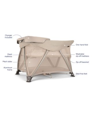SENA™ aire Play Yard & Travel Crib + SENA™ series changer