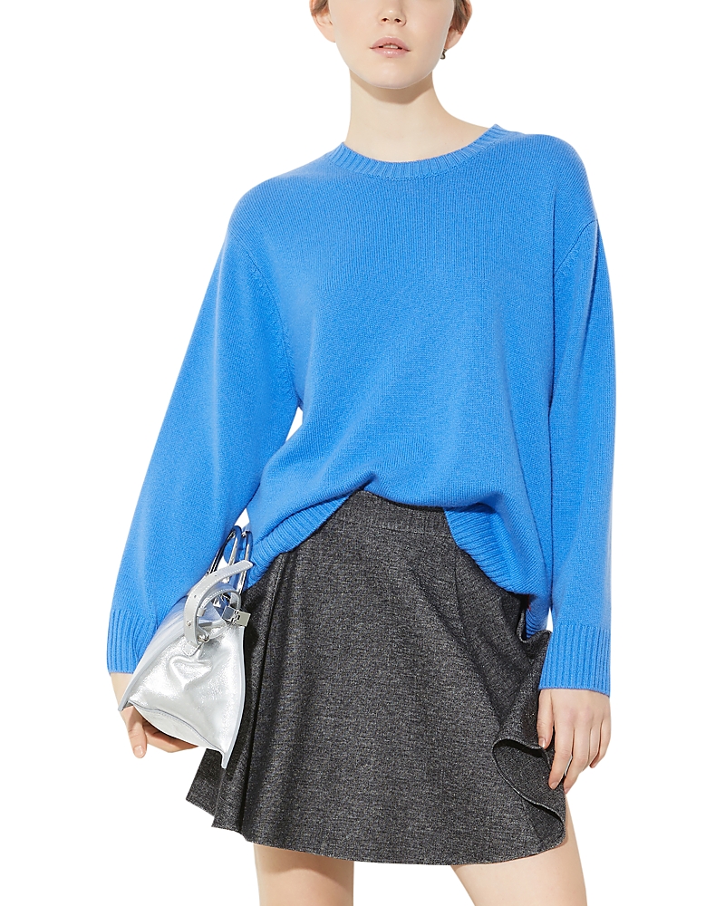 Max & Co . Wool And Cashmere Sweater In Blue
