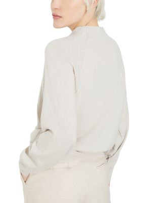 Wool & Cashmere Funnel Neck Sweater