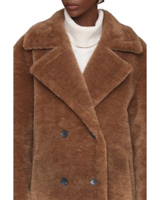 Oversized Teddy Faux Fur Coat