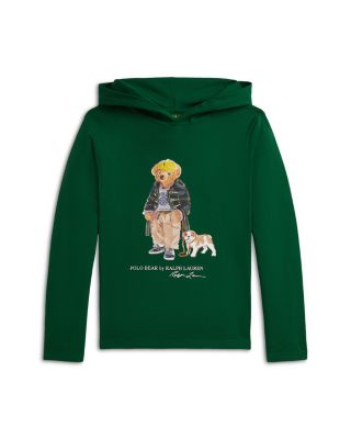 Ralph Lauren - Boys' Polo Bear Cotton Hooded Tee - Big Kid