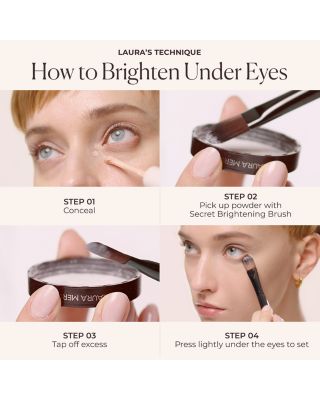 Secret Brightening Color Correcting Longwear Under Eye Setting Powder