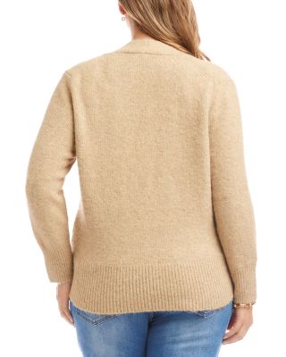 Plus Size Wrap Sweater