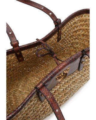 Love Summer Raffia Bucket Bag