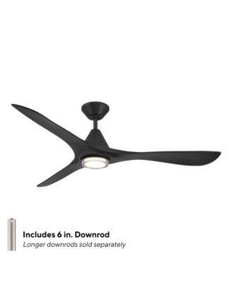  Fans Carve 60 in Selectable 2700-3000-4000-5000K LED Indoor or Outdoor Smart Home Ceiling Fan