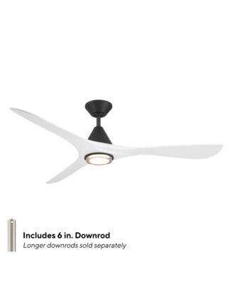  Fans Carve 60 in Selectable 2700-3000-4000-5000K LED Indoor or Outdoor Smart Home Ceiling Fan