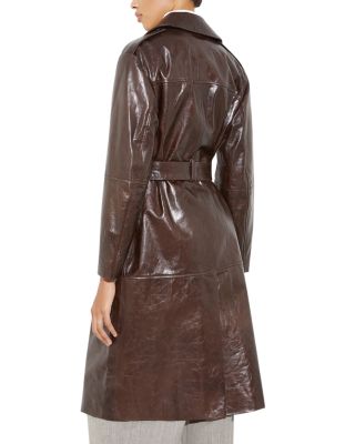 Leather Trench Coat