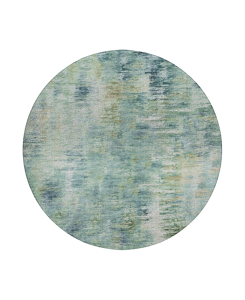Dalyn Rug Company Dalyn Kochi Washable Kc1 Round Area Rug, 8' X 8' In Blue