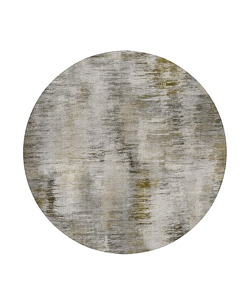 Dalyn Rug Company Dalyn Kochi Washable Kc1 Round Area Rug, 8' X 8' In Brown