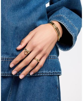 Grayson Brass Gold Band Ring