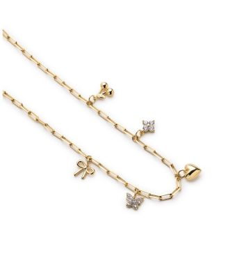 Brass Gold The Everyday Charm Necklace