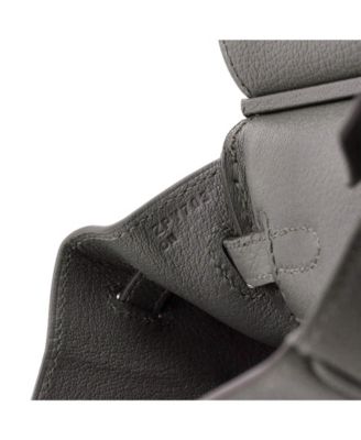 Birkin 25 Handbag Grey Togo with Gold Hardware