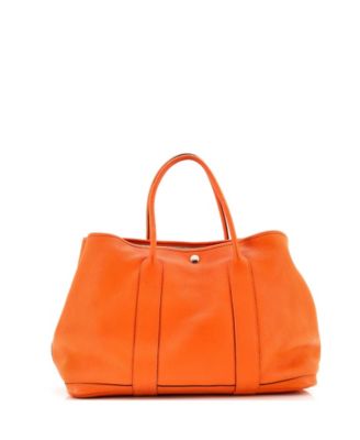 36 Garden Party Tote Leather