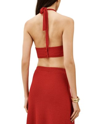 Koan Cropped Halter Top