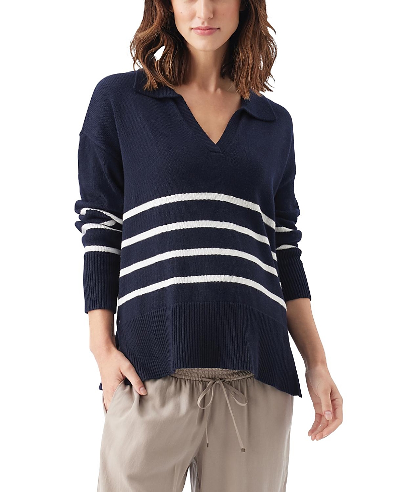 Ripe Maternity Lori Nursing Knit Sweater In Blue