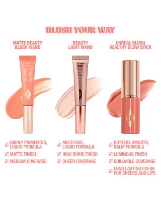 Unreal Lip + Cheek Glow Blush Stick