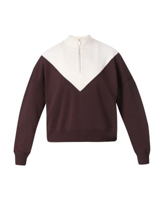 Revive Crop Half Zip Sweatshirt