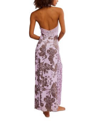 Love You Most Printed Maxi Nightgown